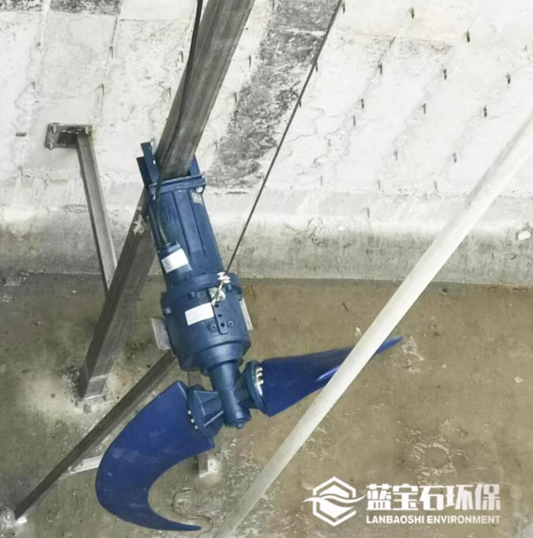 攜手安徽客戶，南京藍(lán)寶石潛水推流器助力污水處理項(xiàng)目高效運(yùn)行